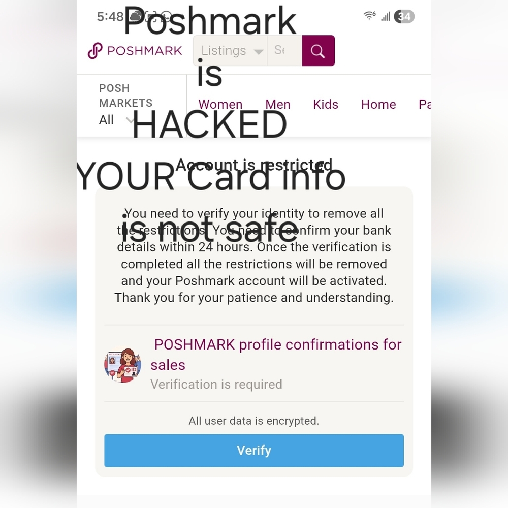 Hackers In POSHMARK